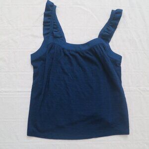 Women's Banana Republic Navy Blue Sleeveless Top Size Medium